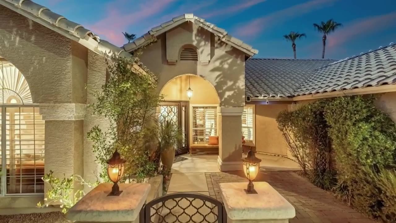 Aerial view of Casa Amoroso from its drone tour